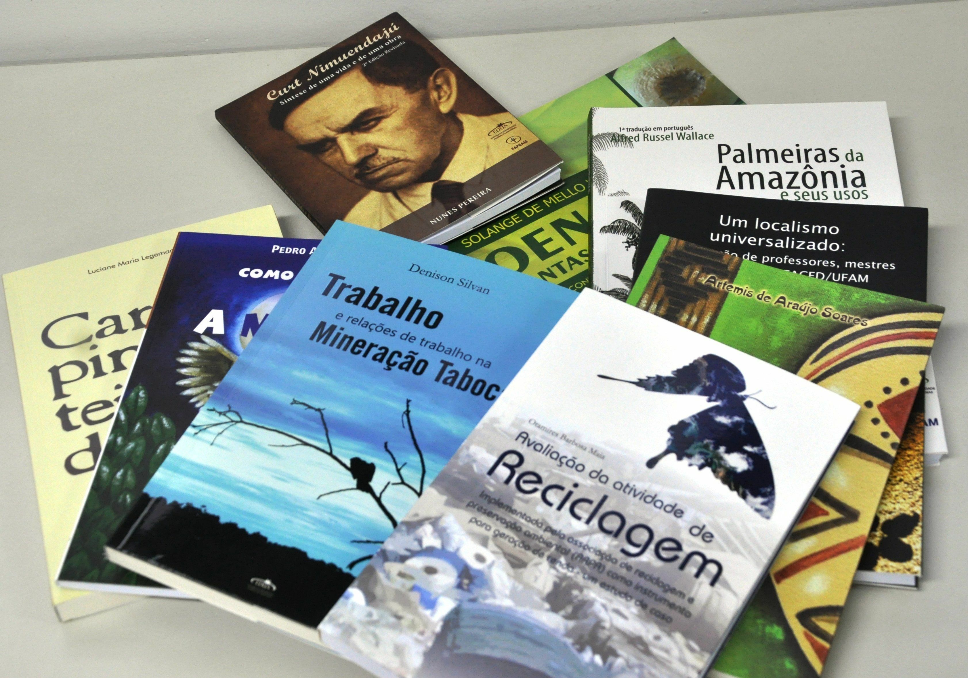 Publicações somam nove títulos, em várias áreas do conhecimento